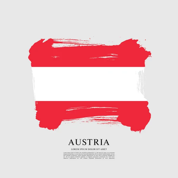 Σημαία Αυστρίας φόντο — Διανυσματικό Αρχείο