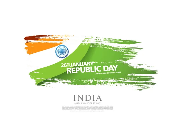 Republiek dag van india — Stockvector