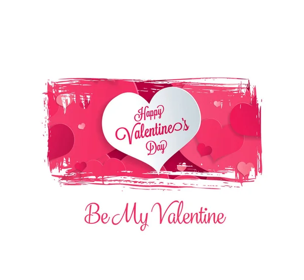 Valentine's greeting card. — Stock Vector