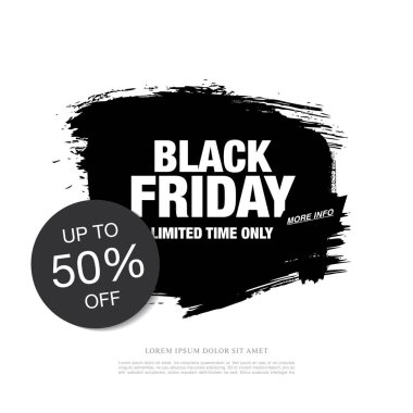 yazıt siyah Cuma satışı büyük başlığı