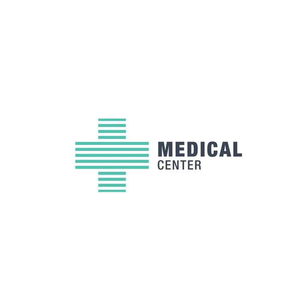 Medicin logo design – Stock-vektor