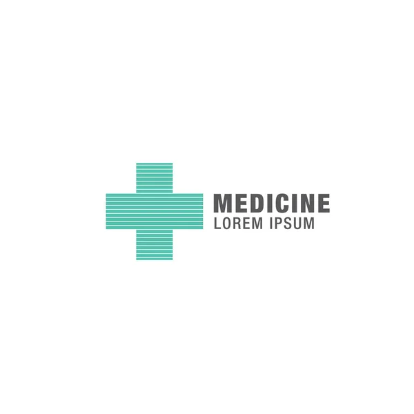 Geneeskunde logo ontwerp — Stockvector