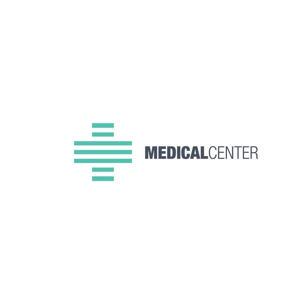 Medizin-Logo-Design — Stockvektor