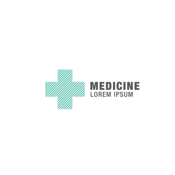 Projeto do logotipo da medicina —  Vetores de Stock