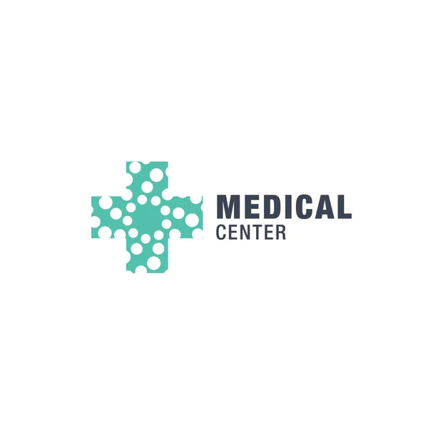 Medizin-Logo-Design — Stockvektor