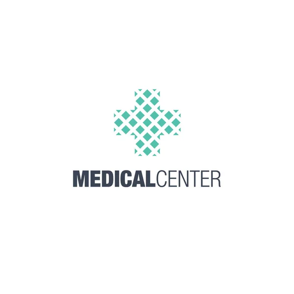 Medicine logo design — Stock Vector