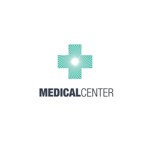 Medizin-Logo-Design — Stockvektor