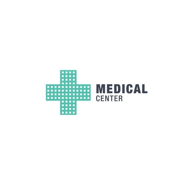 Medizin-Logo-Design — Stockvektor