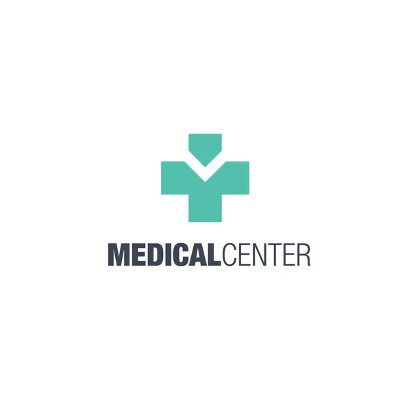 Medizin-Logo-Design — Stockvektor