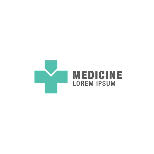 Geneeskunde logo ontwerp — Stockvector