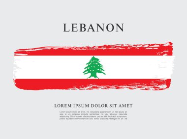 Lübnan afiş bayrağı