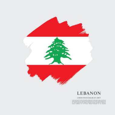 Lübnan afiş bayrağı