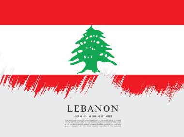 Lübnan afiş bayrağı