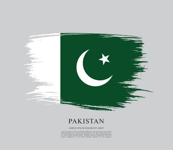 Bandera de Pakistán bandera — Archivo Imágenes Vectoriales
