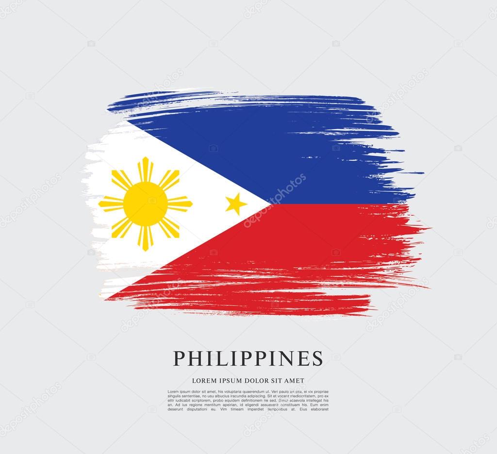 Flag of philippines banner