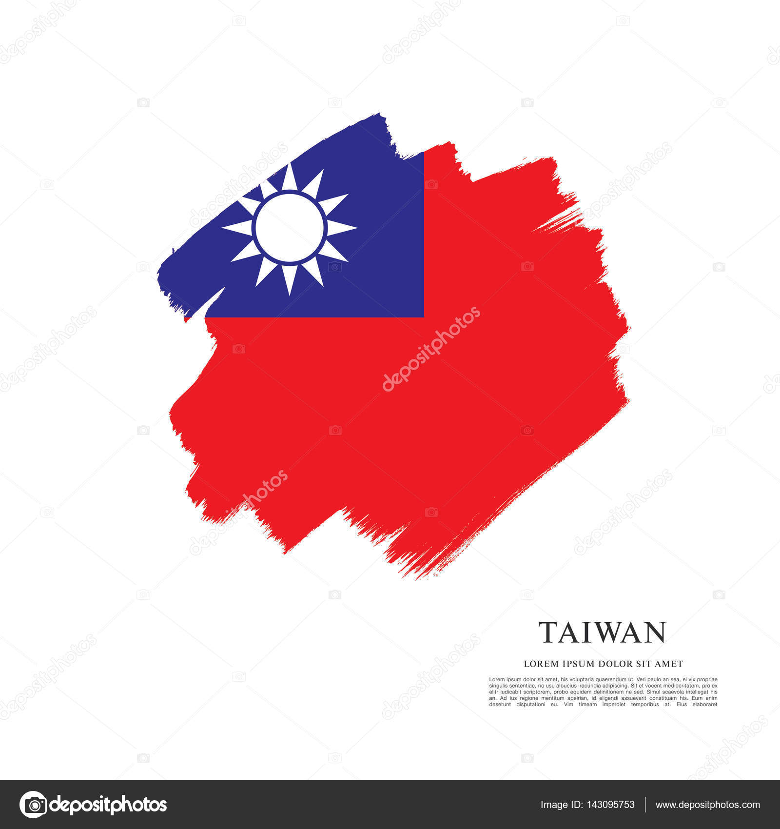 Download Flag of taiwan banner — Stock Vector © Igor_Vkv #143095753