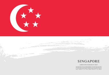 Singapur afiş bayrağı