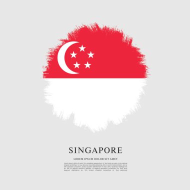 Singapur afiş bayrağı
