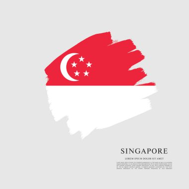 Singapur afiş bayrağı