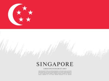Singapur afiş bayrağı