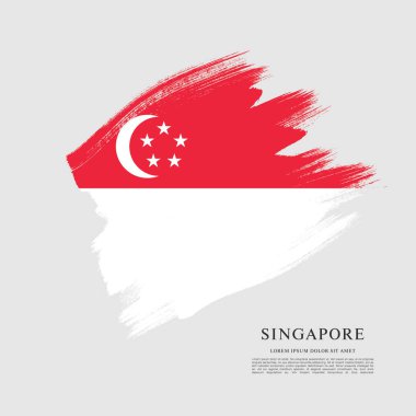 Singapur afiş bayrağı