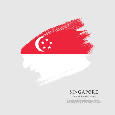 Singapur afiş bayrağı