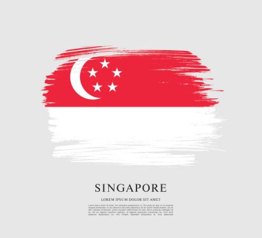 Singapur afiş bayrağı