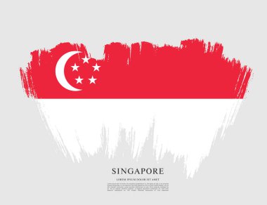 Singapur afiş bayrağı