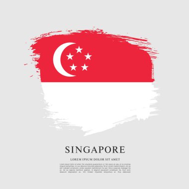 Singapur afiş bayrağı