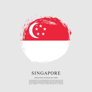 Singapur afiş bayrağı