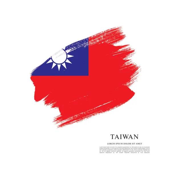 Флаг Тайваня — стоковый вектор