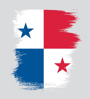 Panama şablon bayrağı 