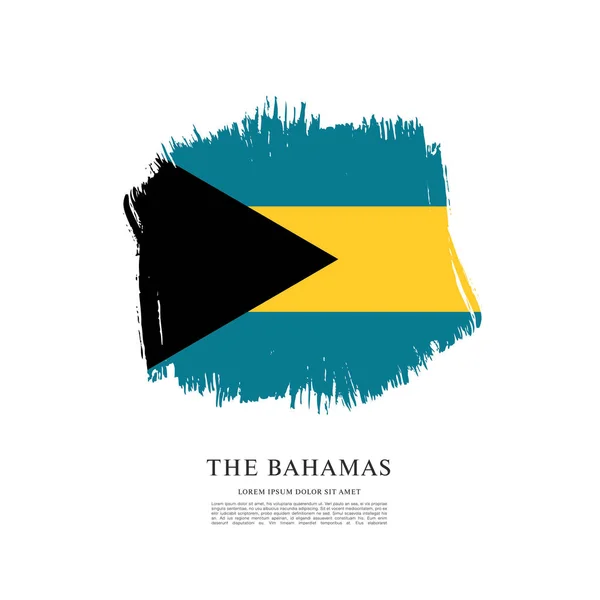 Design of bahamas Flag icon — Stock Vector