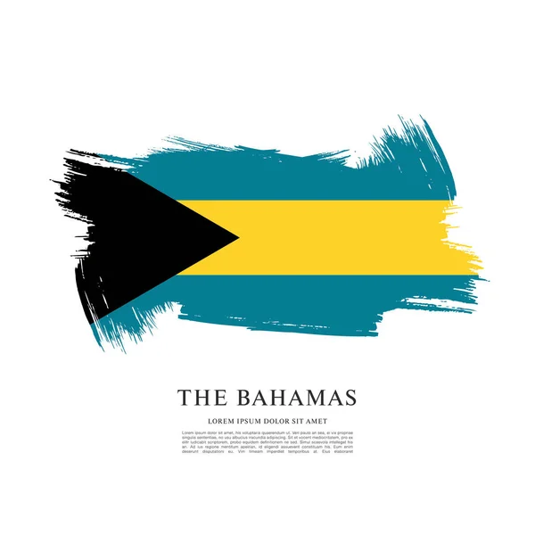 Bahama-szigetek jelző embléma — Stock Vector