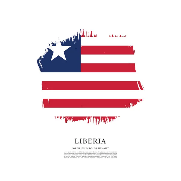 Układ flaga Liberii — Wektor stockowy