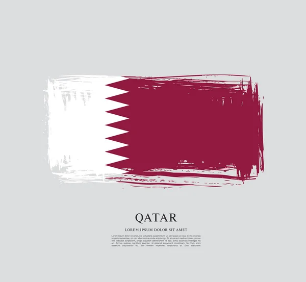 Qatar Flag icon — Stock Vector
