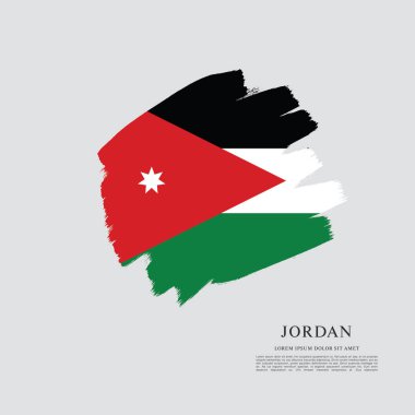 Jordan bayrak düzeni