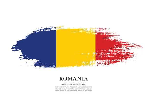 Διάταξη σημαία Ρουμανίας — Διανυσματικό Αρχείο