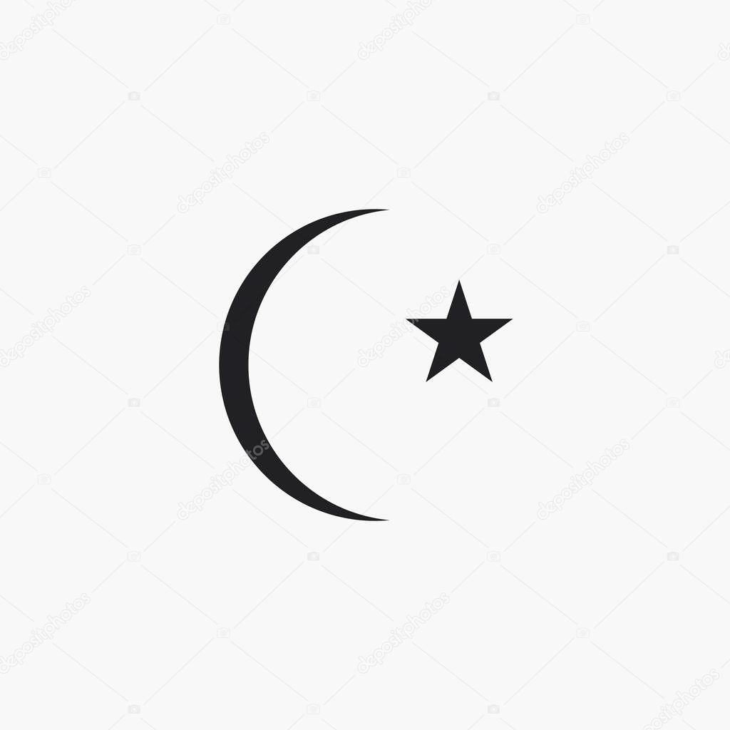 Moon and star logo