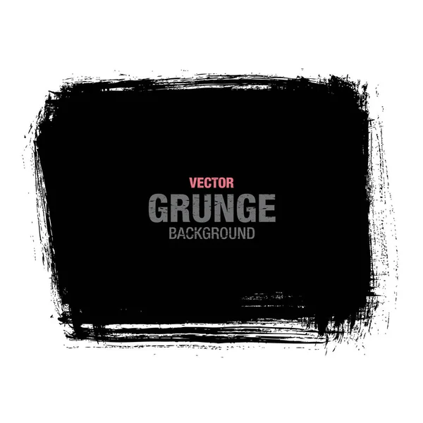 Fondo grunge negro — Vector de stock