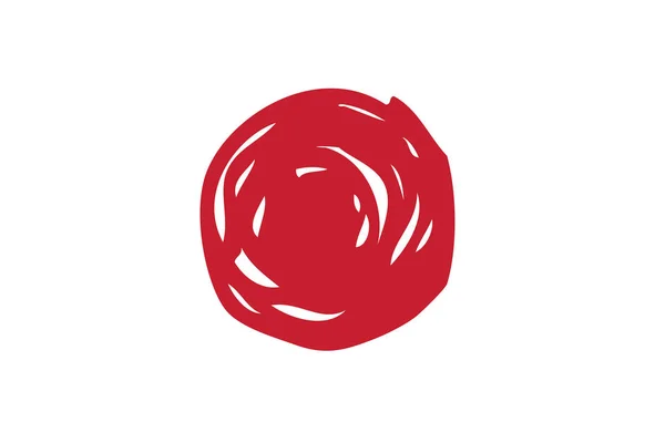 Bandera de Japón Antecedentes — Vector de stock
