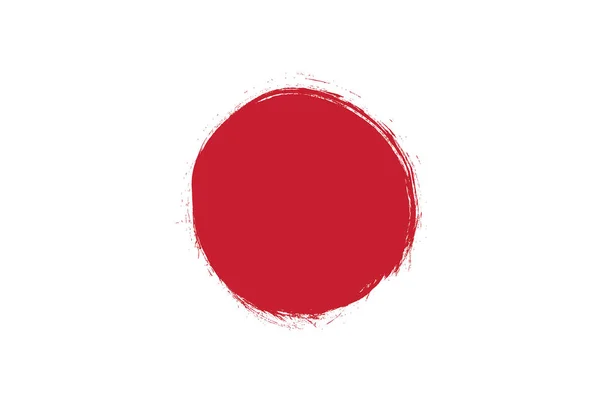 Drapeau du Japon Contexte — Image vectorielle