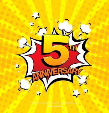 5 yıl dönümü amblemi