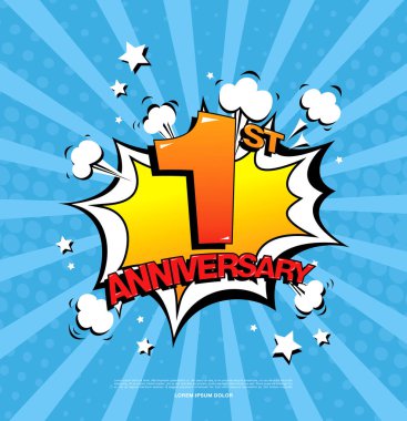 1 yıldönümü amblemi