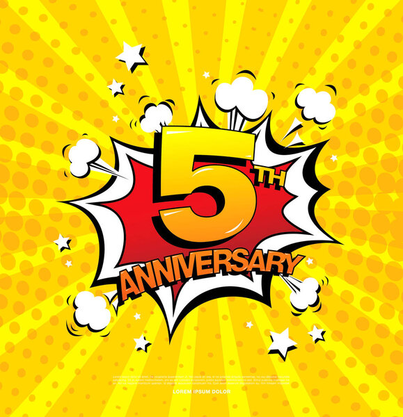 5th anniversary emblem