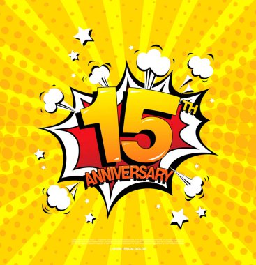 15th yıldönümü amblemi