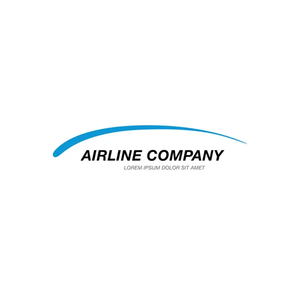 Firmenlogo der Fluggesellschaften — Stockvektor
