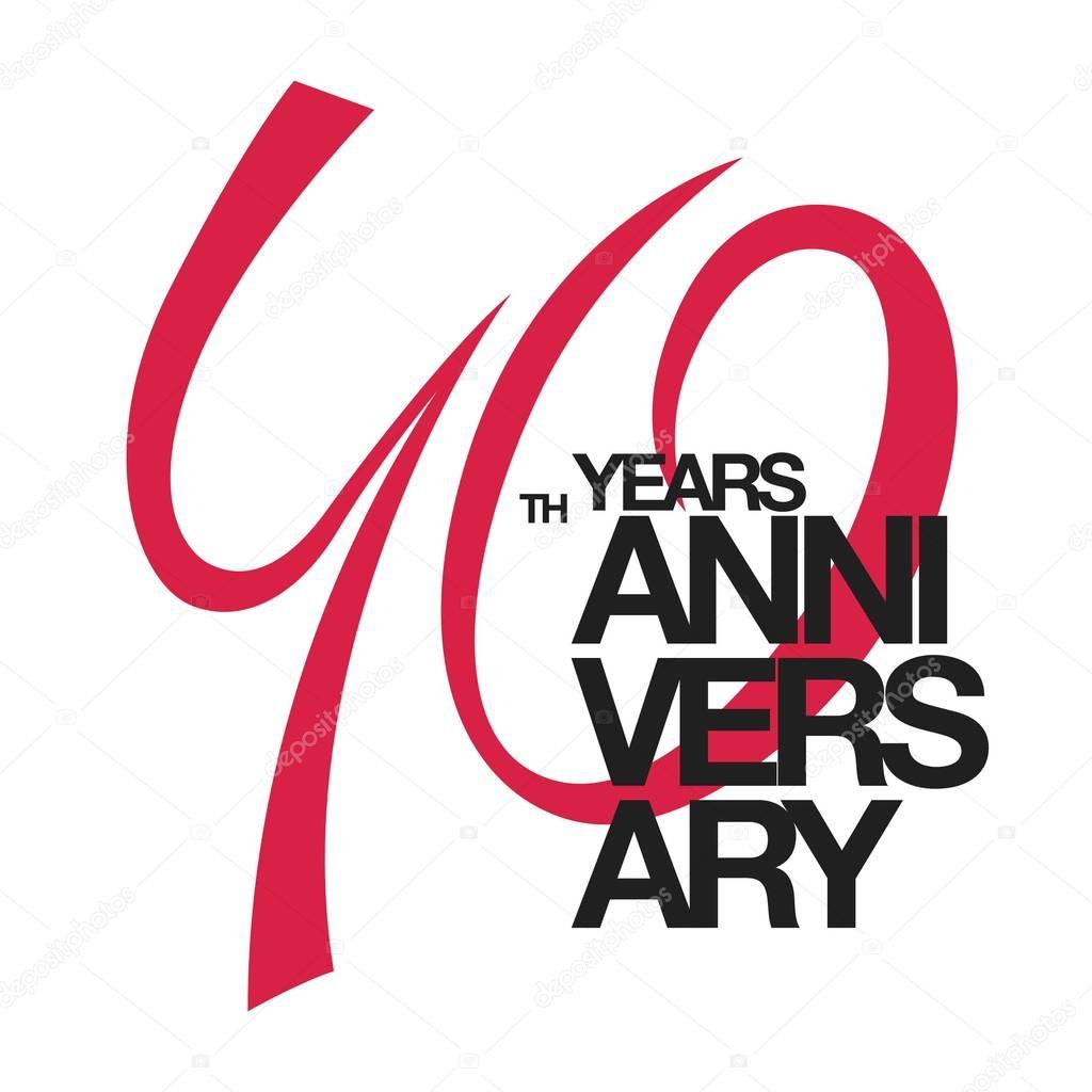 40th anniversary emblem