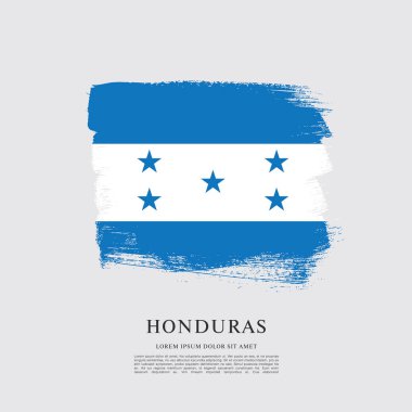 Honduras bayrağı düzeni