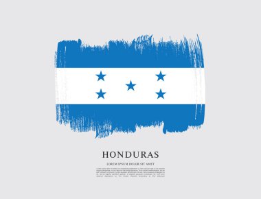 Honduras bayrağı düzeni